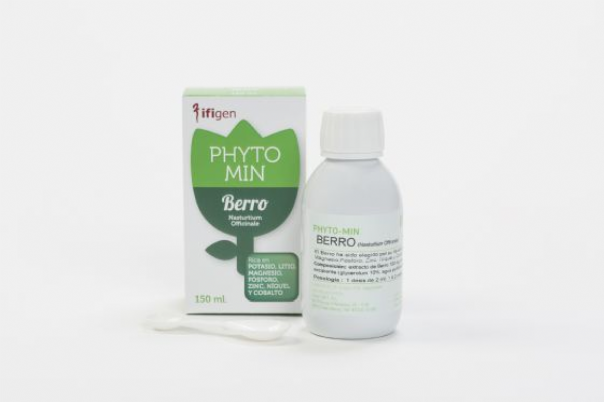 phyto-min berro botella