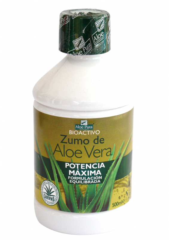 zumo de aloe vera potencia máxima