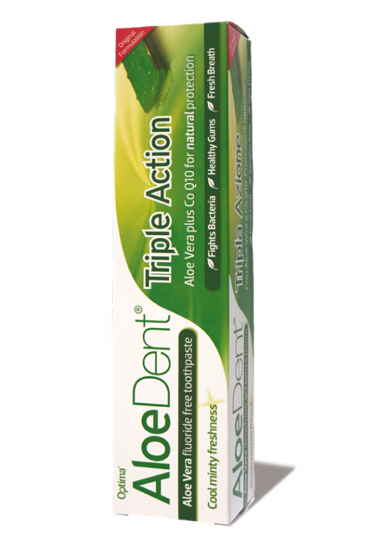 dentífrico con aloe vera