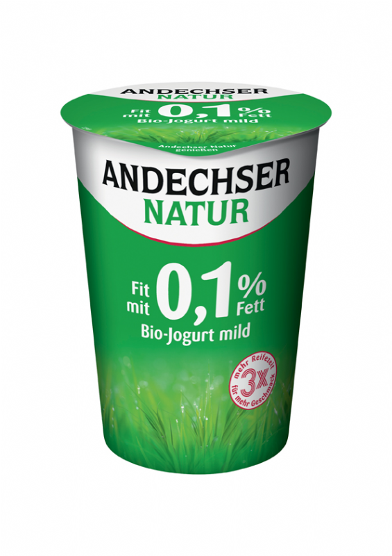 yogur cremoso desnatado 0,1 materia grasa bio