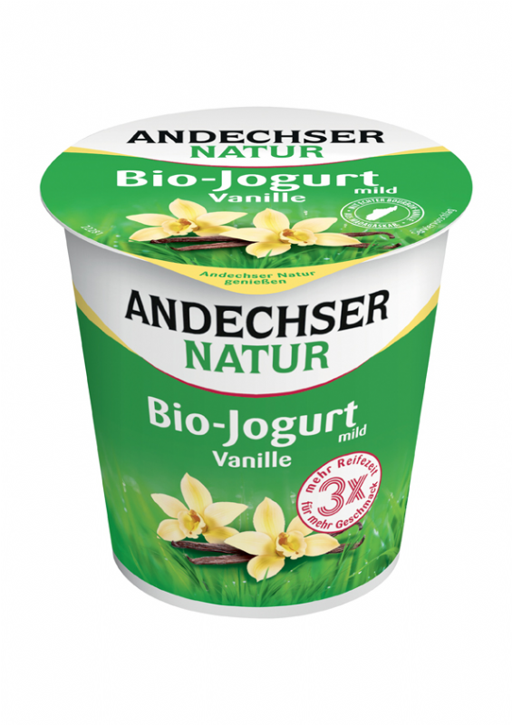 yogur cremoso de vainilla 3,7 materia grasa bio