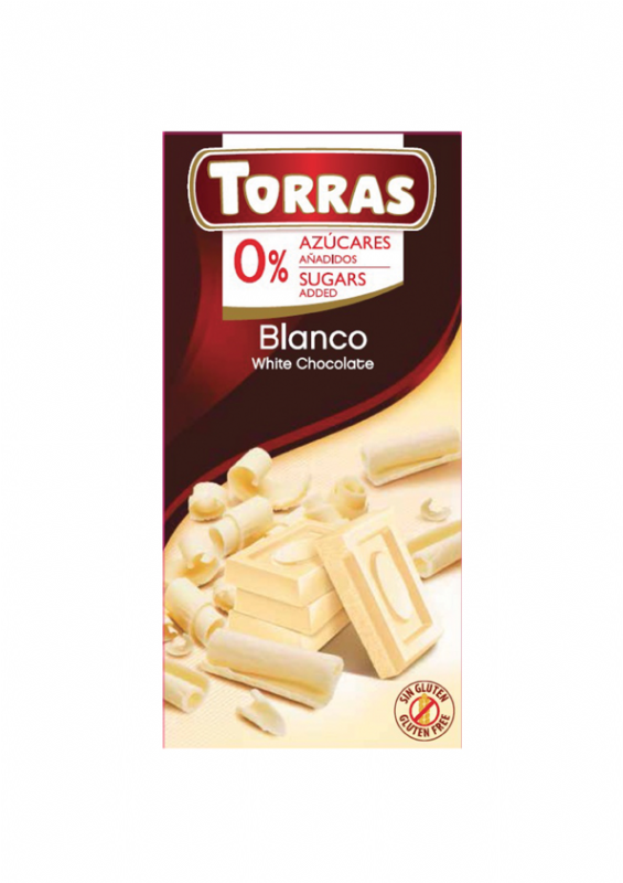 chocolate blanco sin azúcar