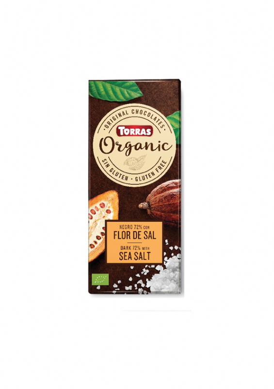 chocolate negro 70 cacao con flor de sal bio