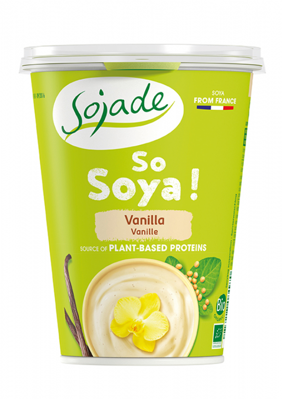 yogur de soja con vainilla bio