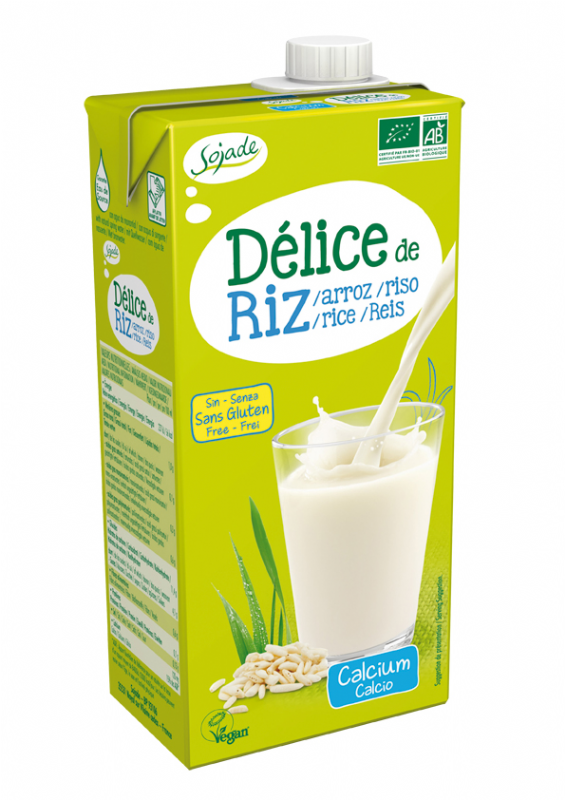 bebida de arroz con calcio bio