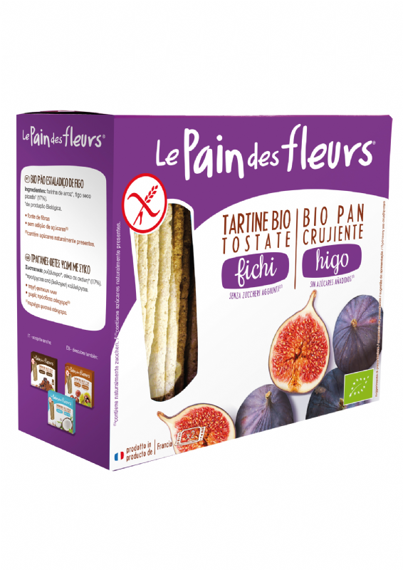 pan de flores con higo sin gluten bio