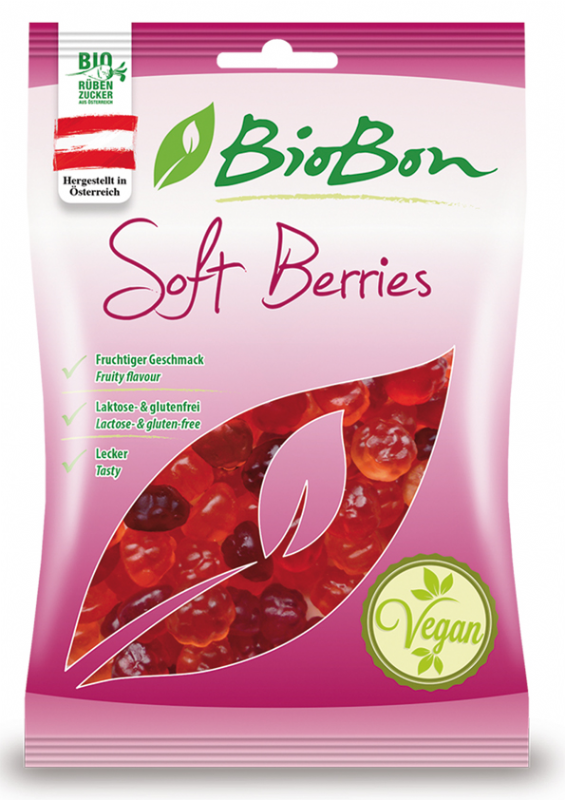 caramelos de goma sabor frutas del bosque sin gelatina bio