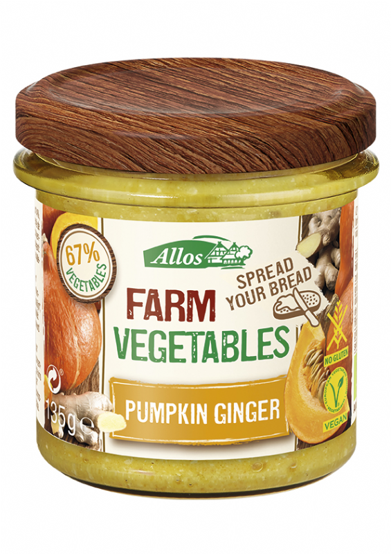 untable de calabaza y jengibre bio
