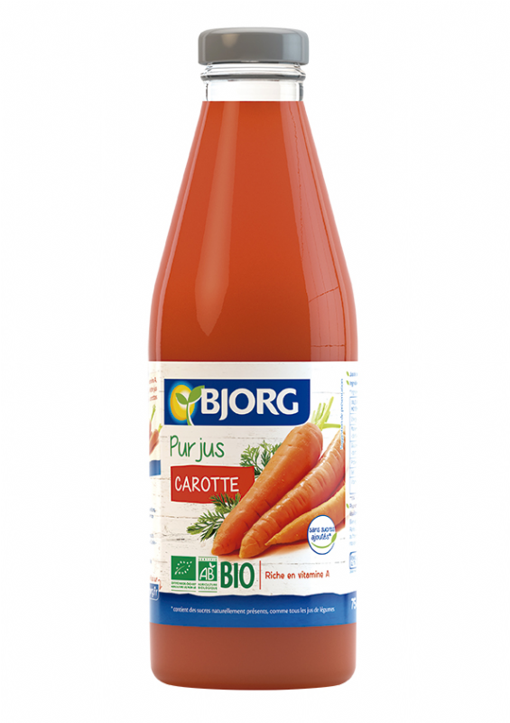 zumo de zanahorias bio