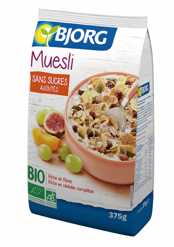 muesli frutas sin azúcar añadido bio