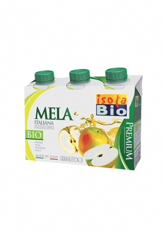 zumo de manzana bio, pack 3x