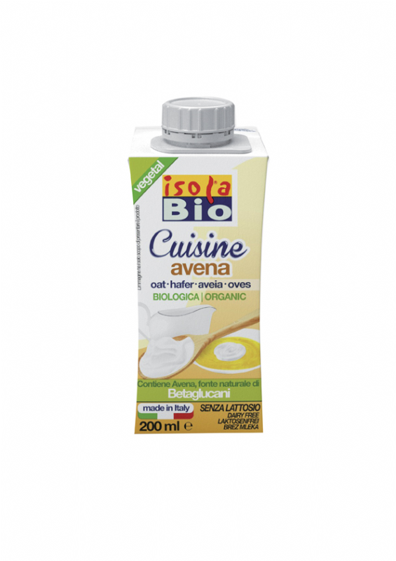 crema para cocinar de avena bio