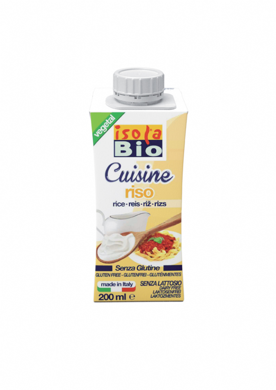 crema para cocinar de arroz bio