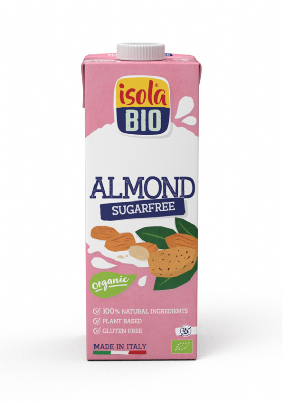 bebida de almendras sin azúcar bio
