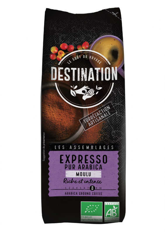 café molido expreso 100 arábica bio
