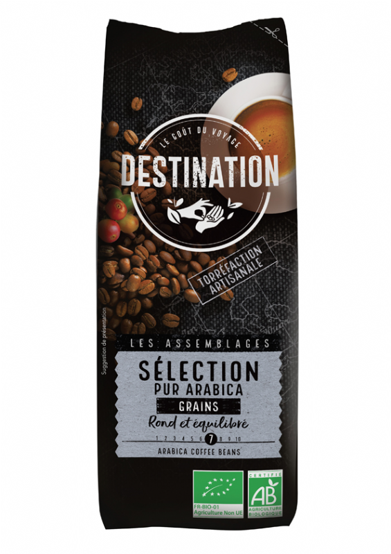 café en grano selección 100 arábica bio