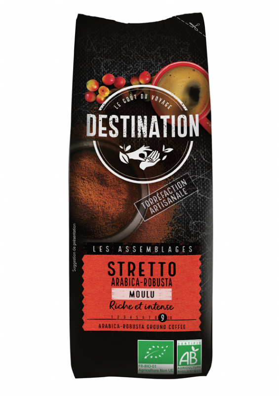 café stretto italiano molido