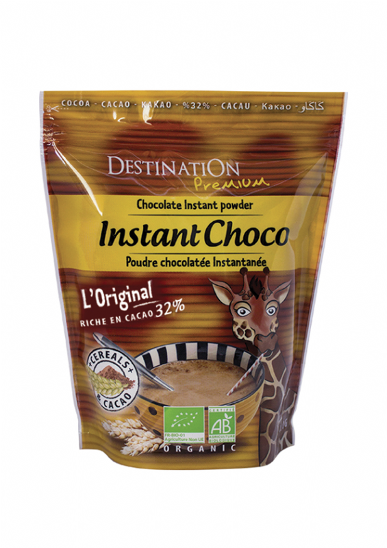 cacao instantáneo 32 con cereales bio
