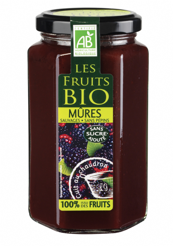 mermelada de moras bio