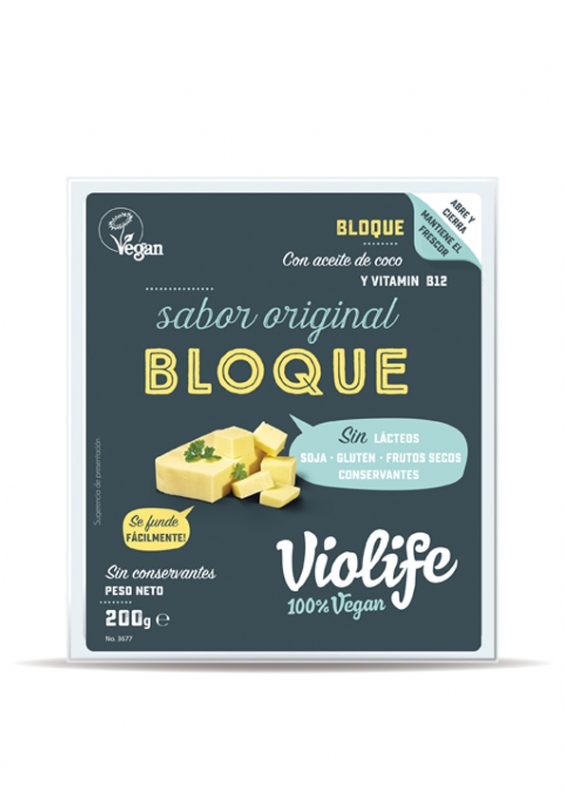 bloque vegano sabor queso original