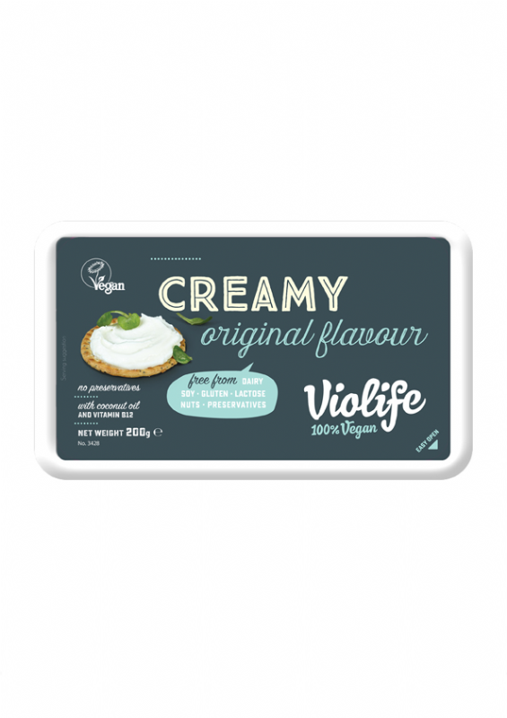 crema vegana sabor queso original