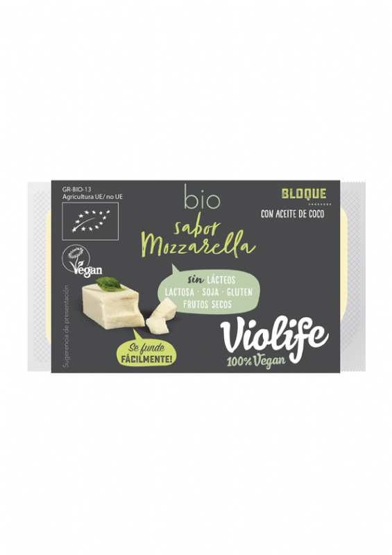 bloque vegano sabor queso original bio
