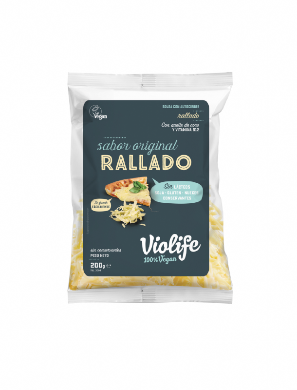 rallado vegano sabor queso original