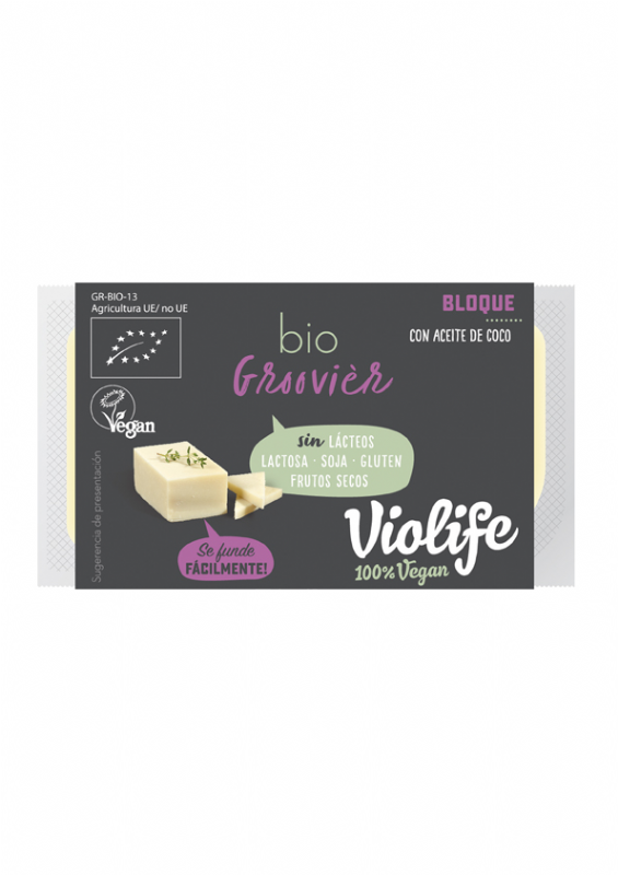 bloque vegano sabor gruyere bio