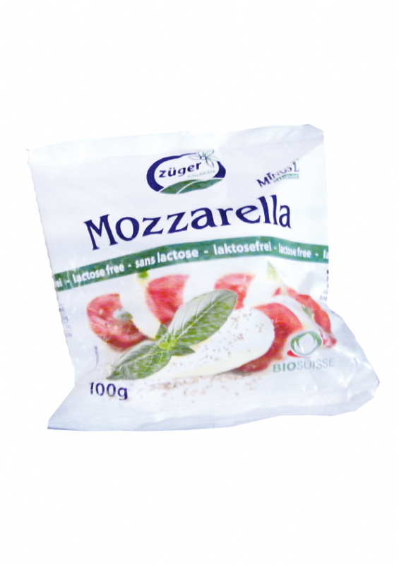 queso mozzarella sin lactosa bio