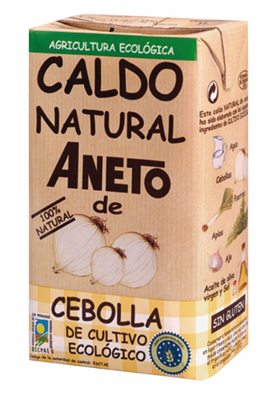 caldo de cebolla bio