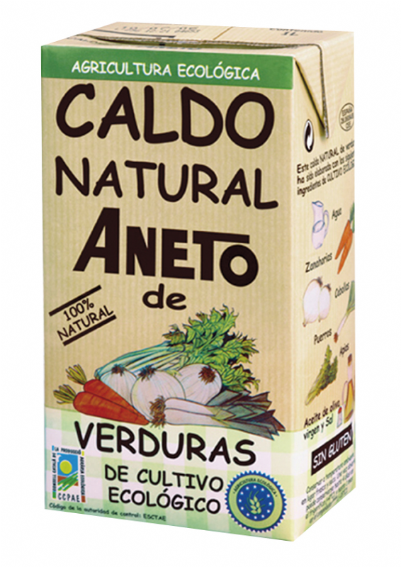 caldo de verduras bio