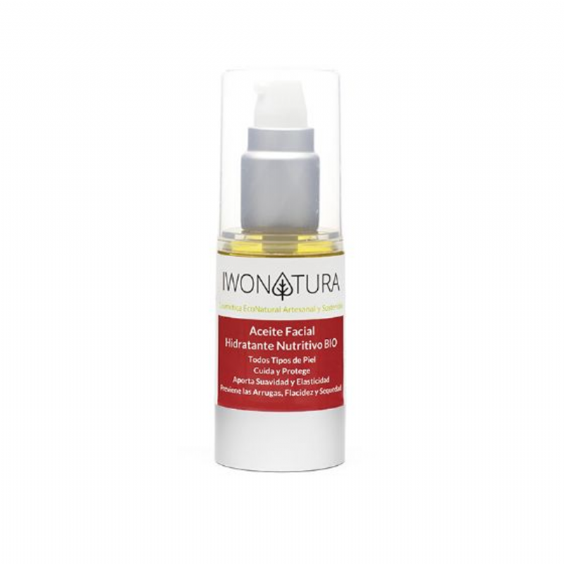 aceite facial hidratante nutritivo bio para todo tipo de piel.