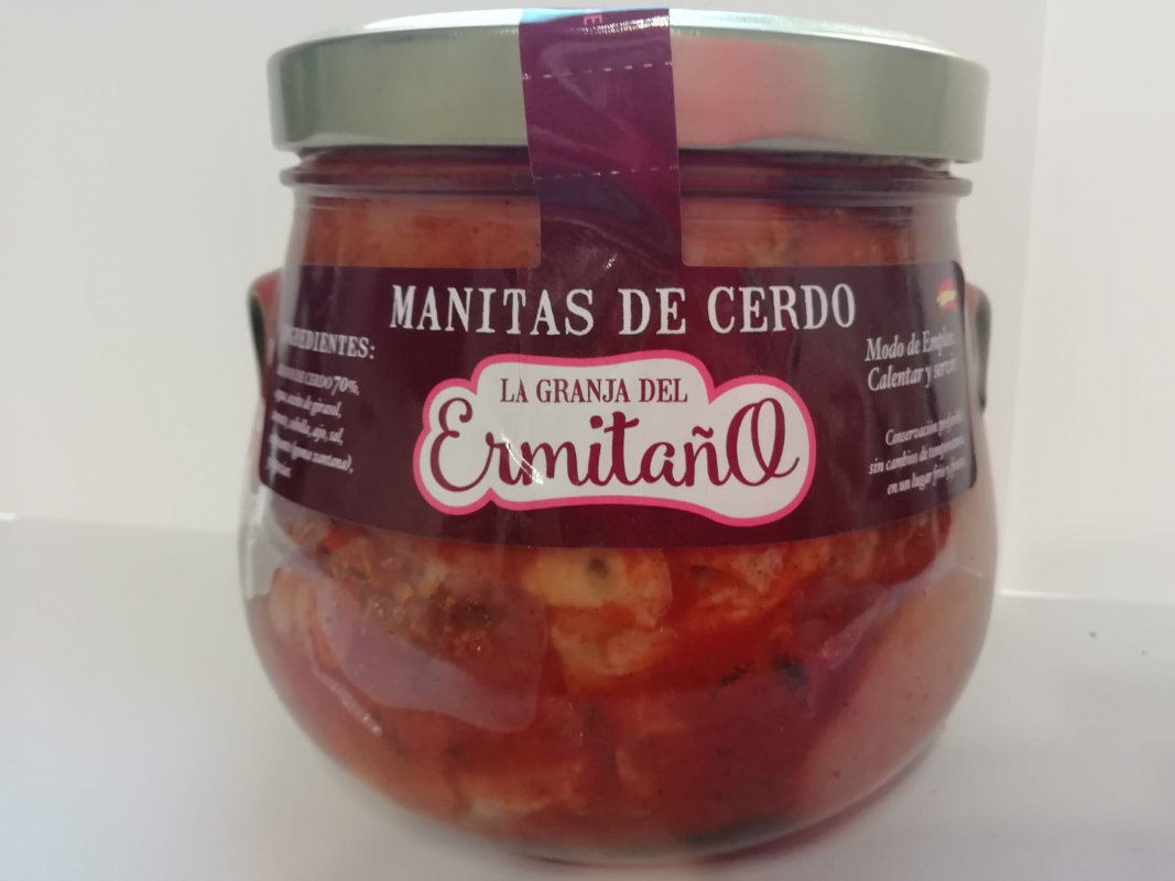 manitas de cerdo