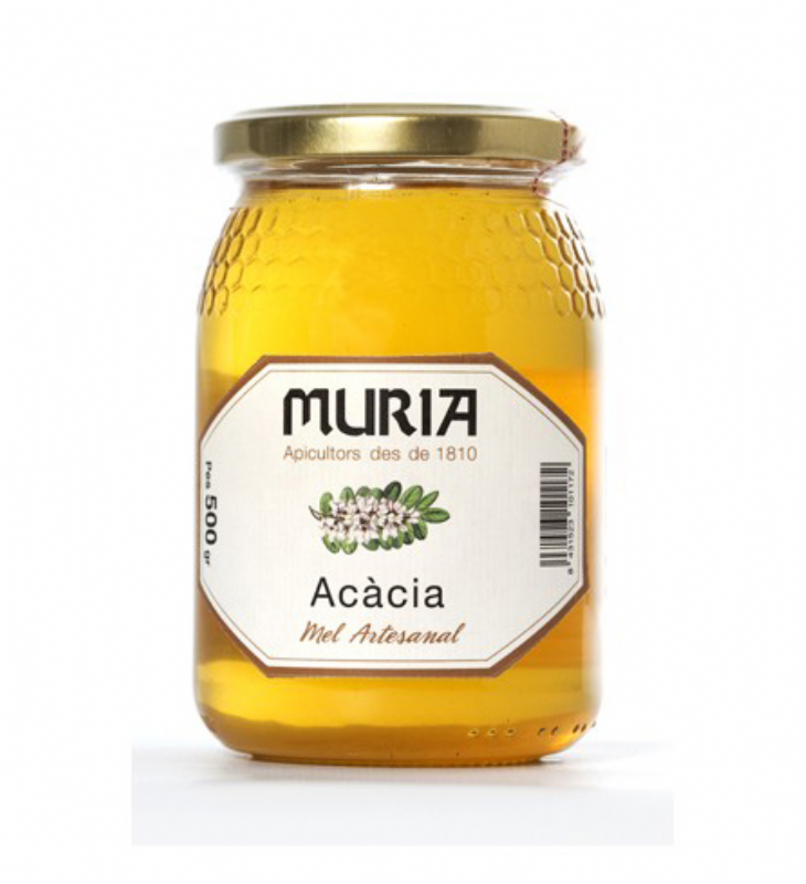 miel de acacia 500grs muria