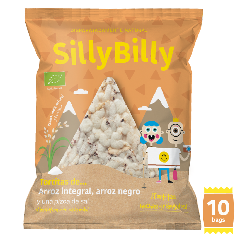 chips bio de tortitas arroz integral y arroz negro (10x30g)