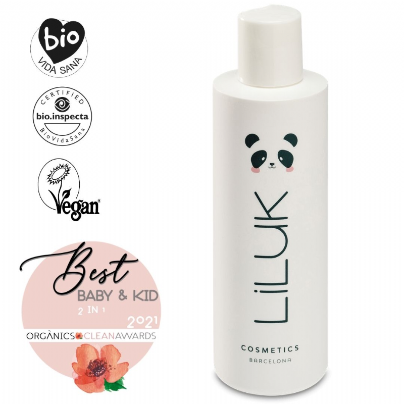 gel-champú econatural vegano certificado infantil - 200ml