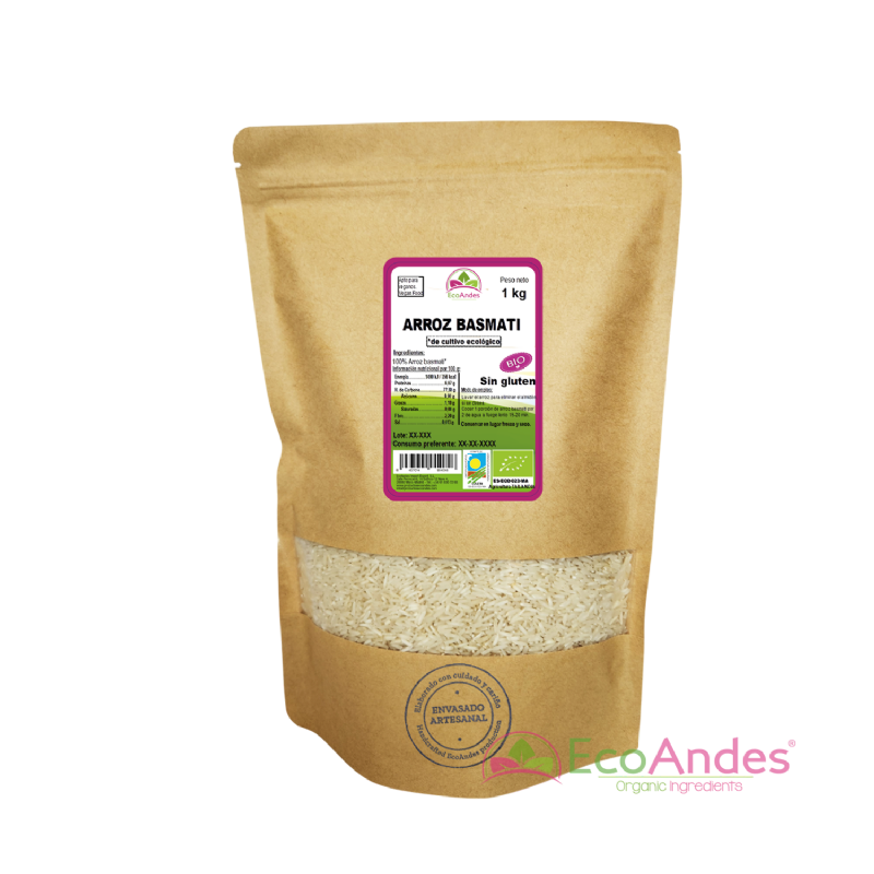 arroz basmati  blanco - bio - ecoandes