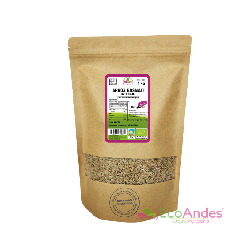 arroz basmati integral - bio - ecoandes