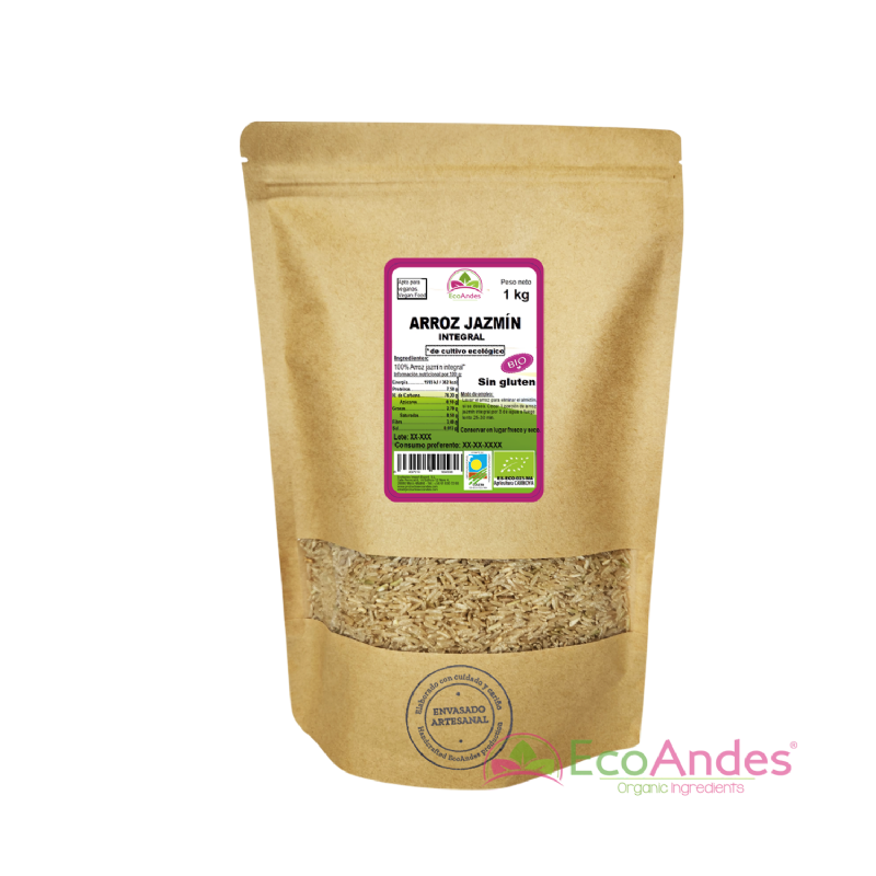 arroz jazmín integral - bio - ecoandes