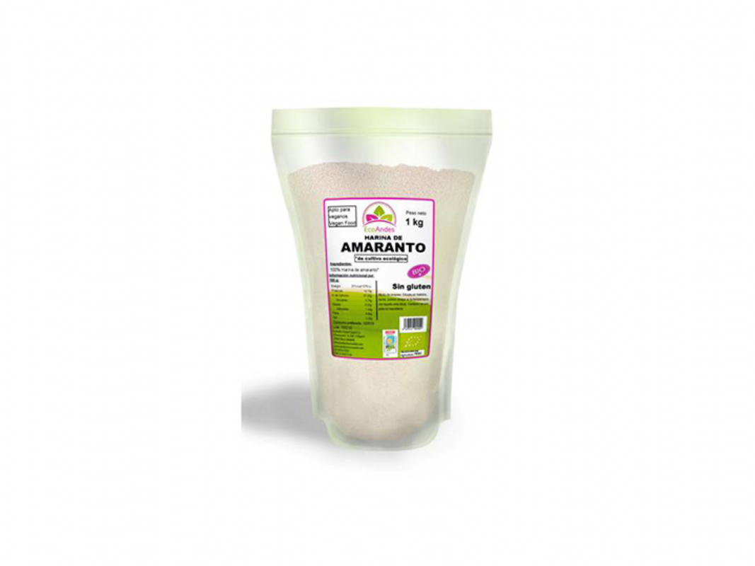 harina de amaranto - bio - ecoandes 