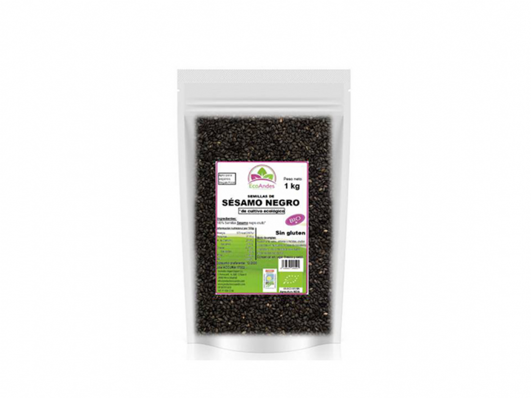semillas de sésamo negro -bio - ecoandes