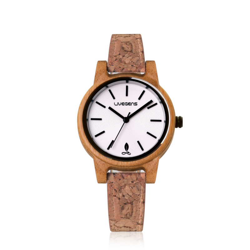 reloj de madera livegens corland