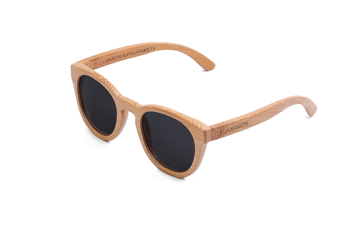 gafas de sol de bambú livegens rocksand