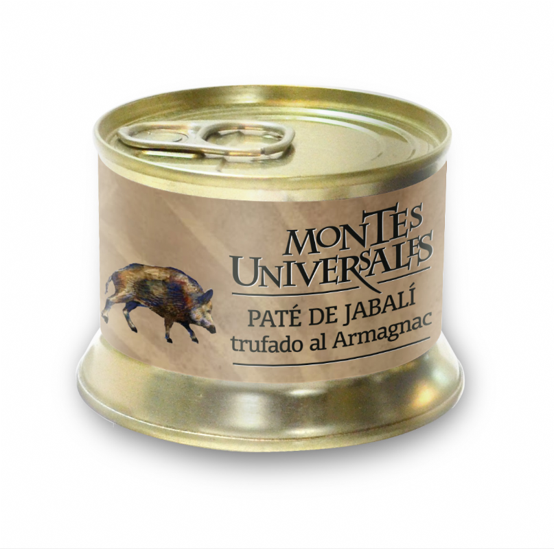 paté de jabalí trufado al armagnac montes universales (135g)