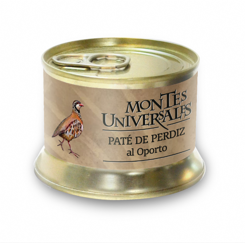 paté de perdiz al oporto montes universales (125g)