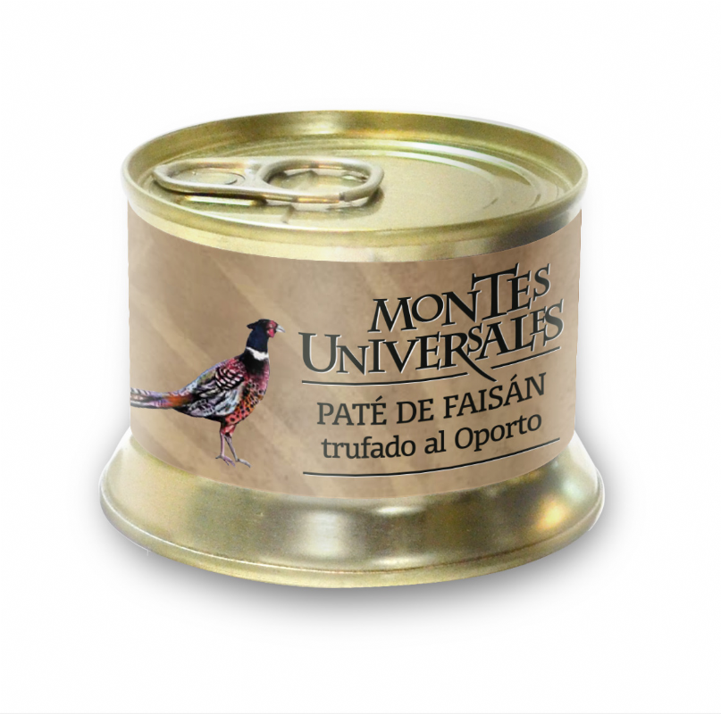 paté de faisán al oporto montes universales (125g)