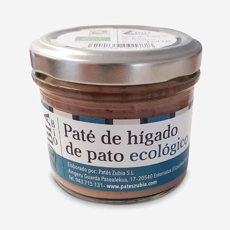 paté de hígado de pato ecológico