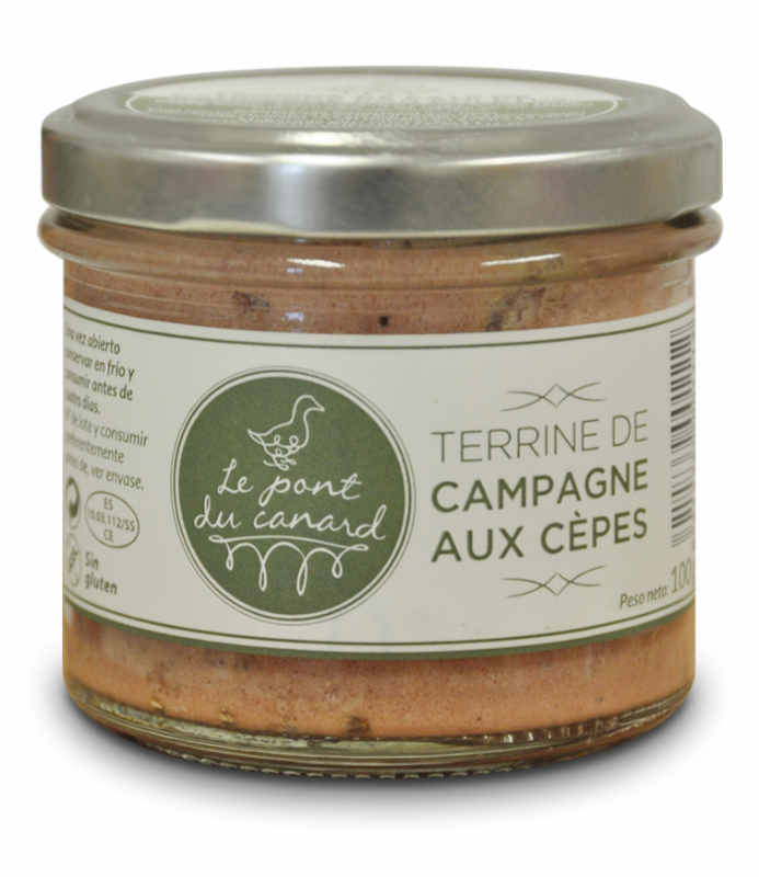 terrine aux cèpes