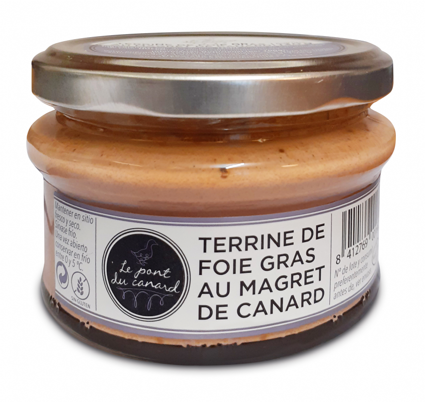 terrine foie gras au magret de canard