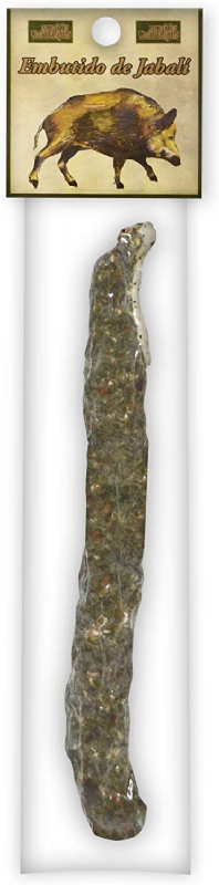 fuet de jabalí a las finas hierbas montes universales (120g)